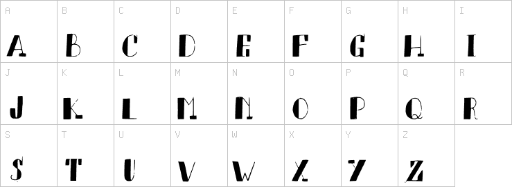 Uppercase characters