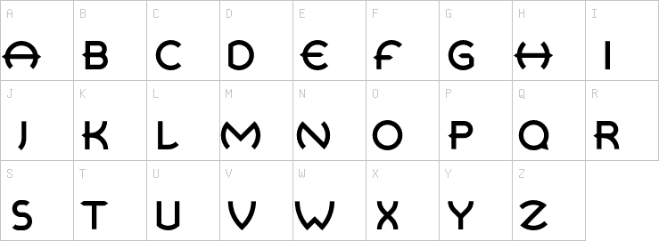 Uppercase characters