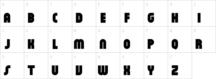 Uppercase characters