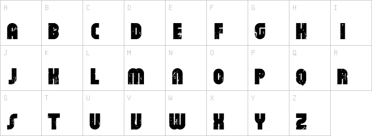 Uppercase characters