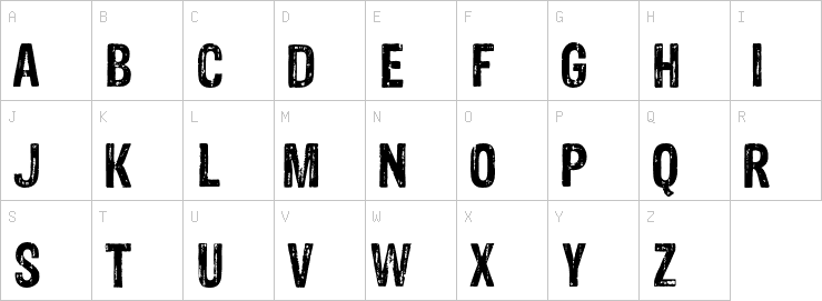 Uppercase characters