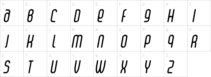 Uppercase characters