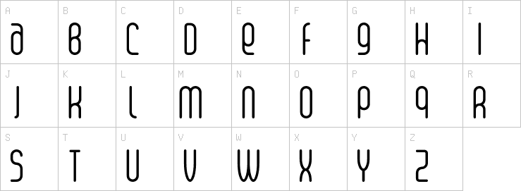Uppercase characters