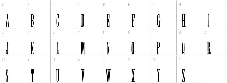 Uppercase characters