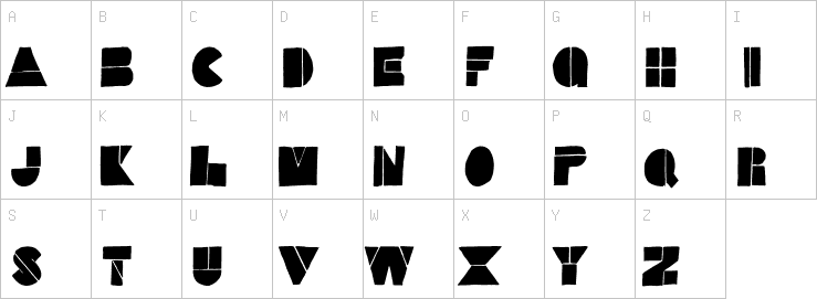 Uppercase characters