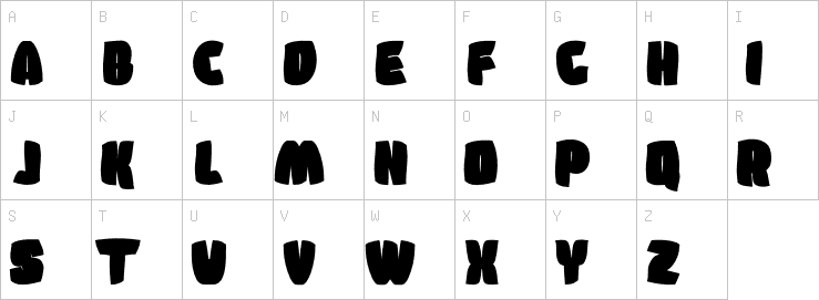 Uppercase characters