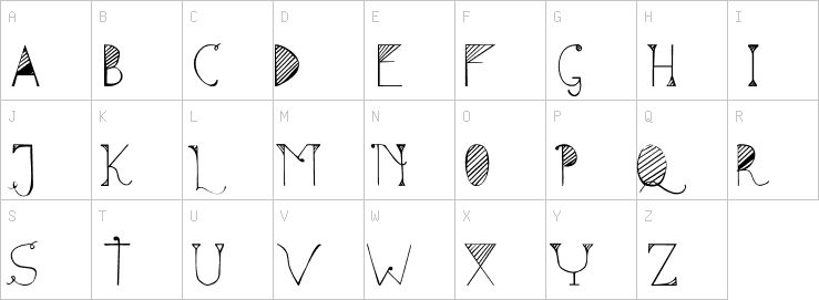 Uppercase characters