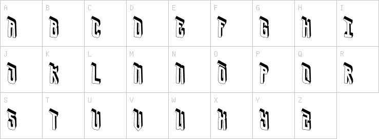 Uppercase characters