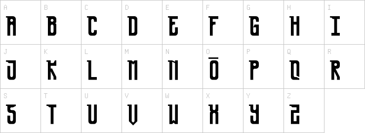 Uppercase characters