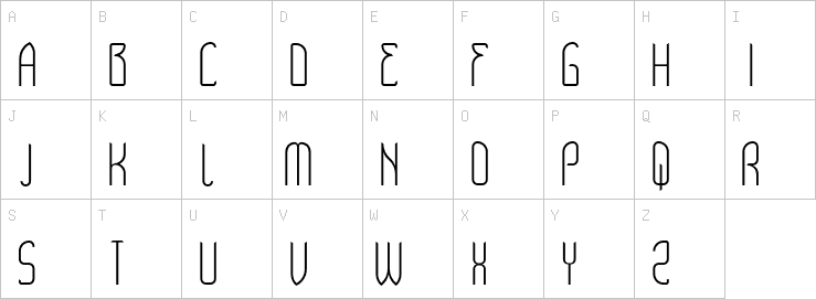 Uppercase characters