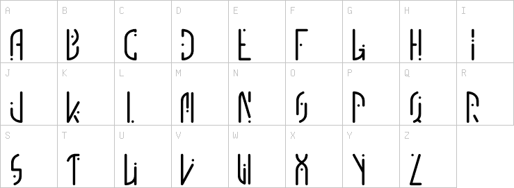 Uppercase characters