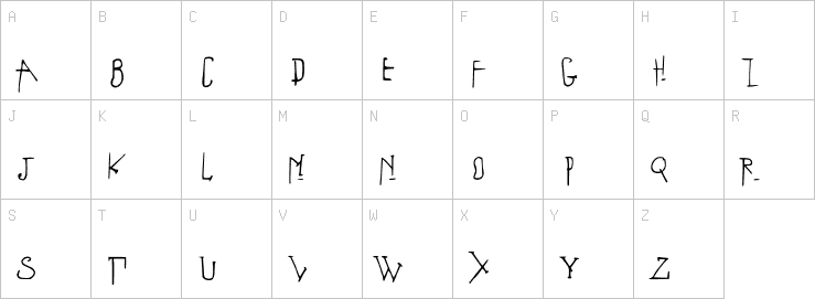 Uppercase characters
