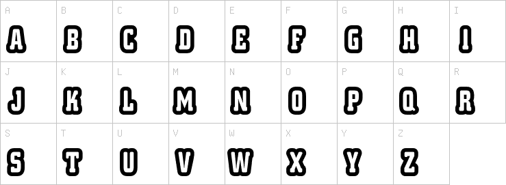 Uppercase characters