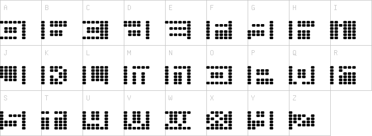 Uppercase characters