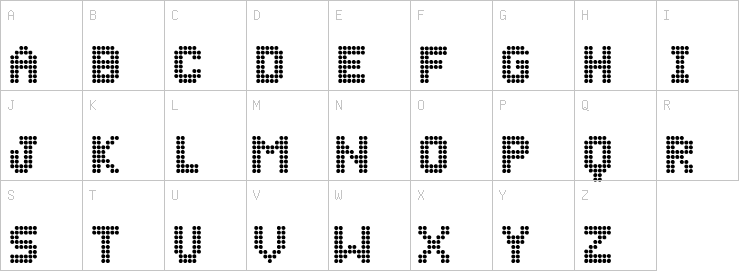 Uppercase characters
