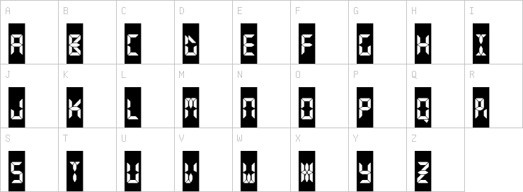 Uppercase characters