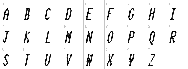 Uppercase characters