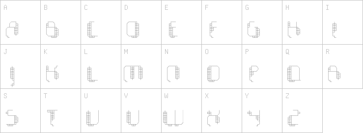 Uppercase characters
