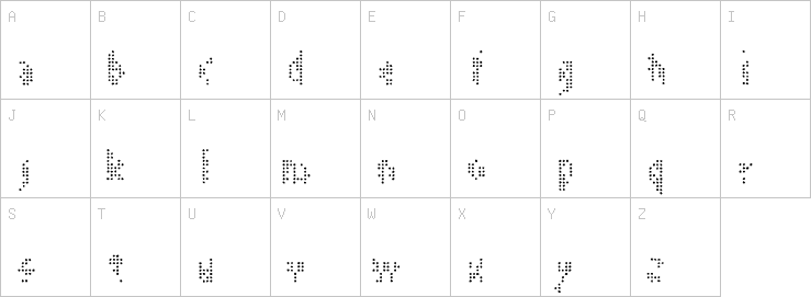 Uppercase characters