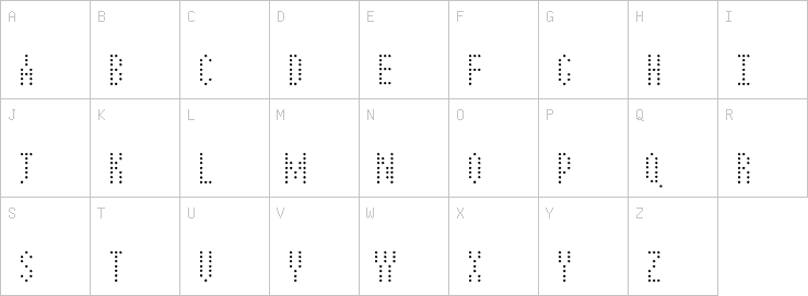 Uppercase characters