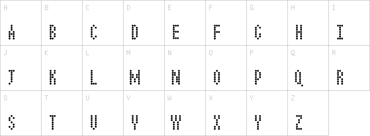 Uppercase characters