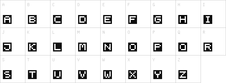 Uppercase characters