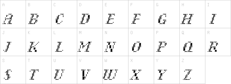 Uppercase characters