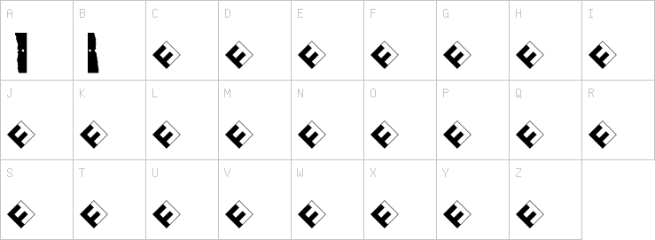 Uppercase characters