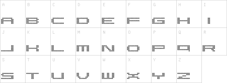 Uppercase characters