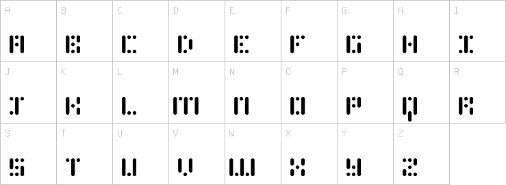 Uppercase characters