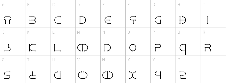 Uppercase characters