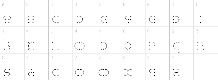 Uppercase characters