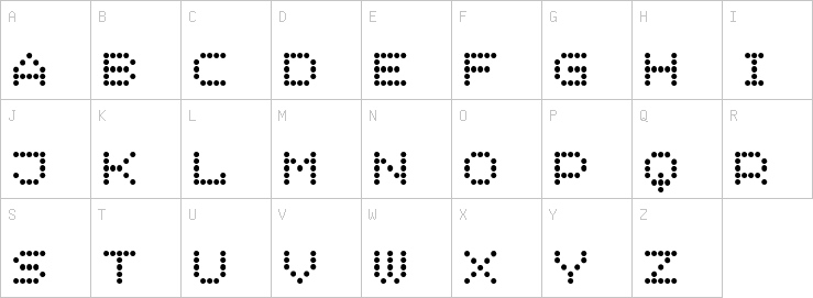 Uppercase characters