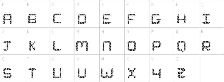Uppercase characters