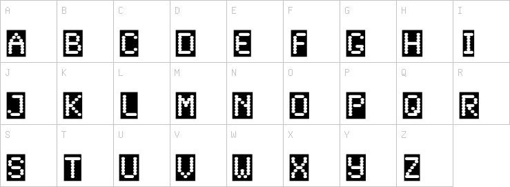 Uppercase characters