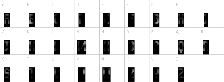 Uppercase characters