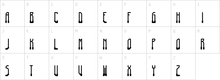 Uppercase characters