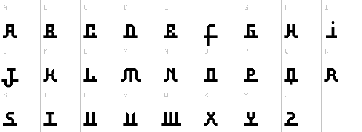 Uppercase characters