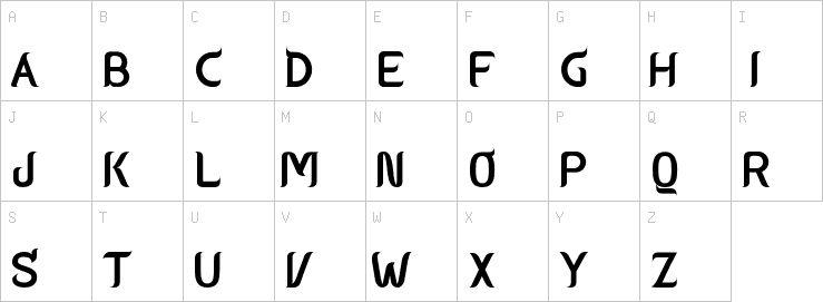 Uppercase characters