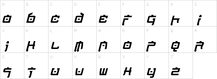 Uppercase characters