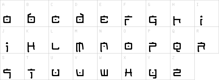 Uppercase characters