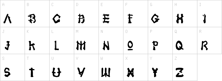 Uppercase characters