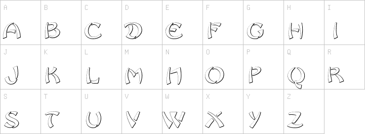 Uppercase characters