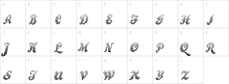 Uppercase characters