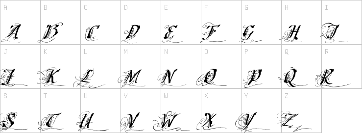 Uppercase characters