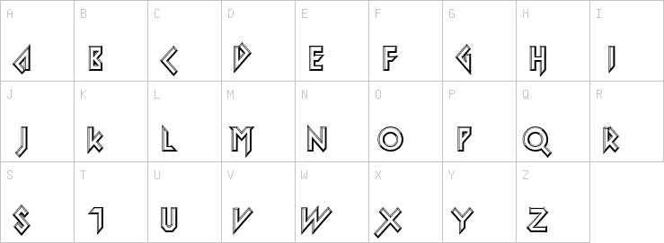 Uppercase characters