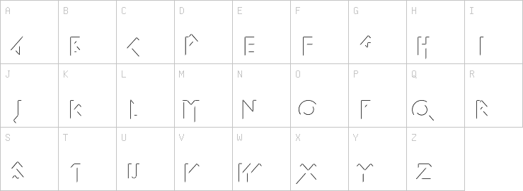 Uppercase characters