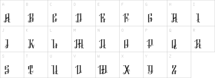 Uppercase characters