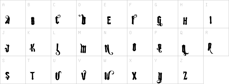 Uppercase characters