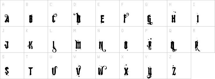 Uppercase characters